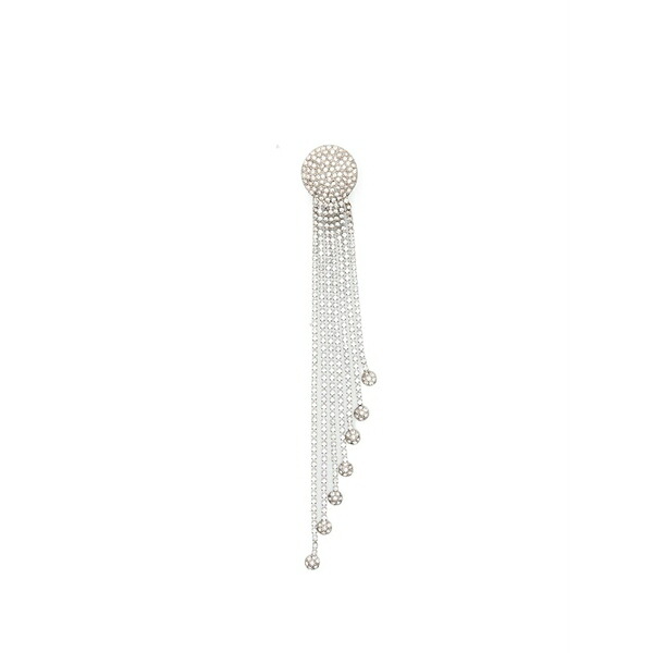 アレッサンドラ・リッチ レディース ピアス&イヤリング アクセサリー Fringes drop earrings Silver|asty