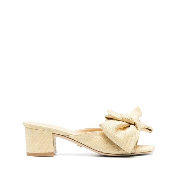 スチュアート ワイツマン レディース サンダル シューズ Loveknot 50 block slides Neutrals｜asty