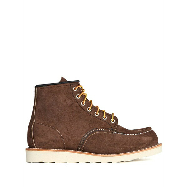 レッドウィング メンズ ブーツ シューズ Lace-up boots Brown
