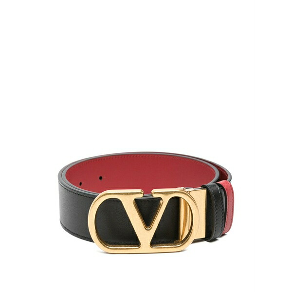 ヴァレンティノ ガラヴァーニ レディース 三尺帯 付属物 Vlogo leather belt Black