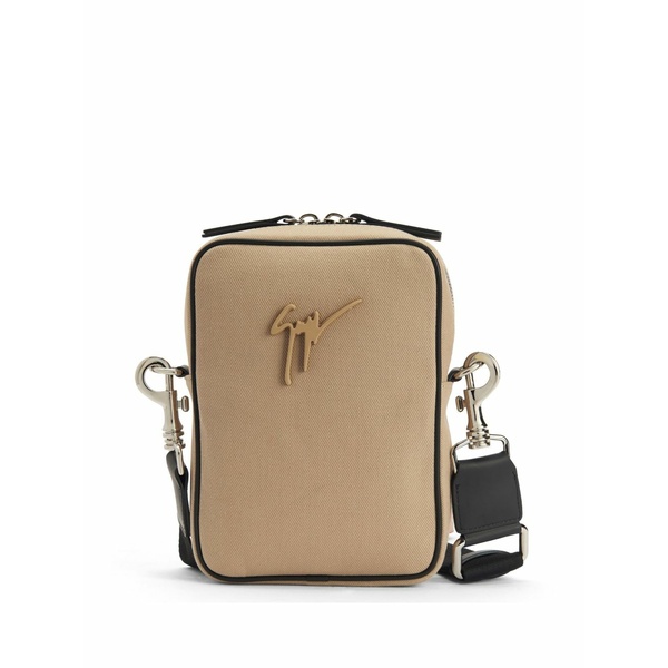 ジュゼッペザノッティ メンズ ショルダーバッグ 御徒面子 Small thoby logo-plaque bag Neutrals