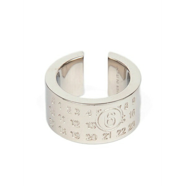 マルタンマルジェラ メンズ ピアス・イヤリング 付属物 Engraved ear cuff Silver