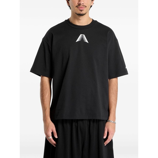 アディダス メンズ Tシャツ トップス Anthony edwards believe that t-shirt Black