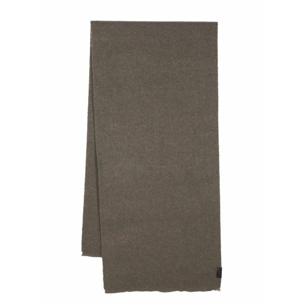 ルメール メンズ 消音装置・袈裟・えり巻き 添え物 Logo-tag scarf Grey