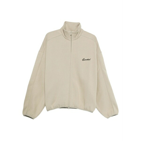 エフオージーエッセンシャルズ メンズ パーカー・スウェットシャツ アウター High-neck zip-up sweatshirt Neutrals トップス-パーカー-メンズファッション