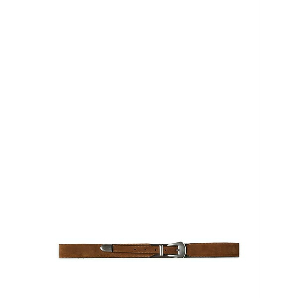 フォルテラ メンズ 三尺帯 添え物 Phoenix suede belt Brown