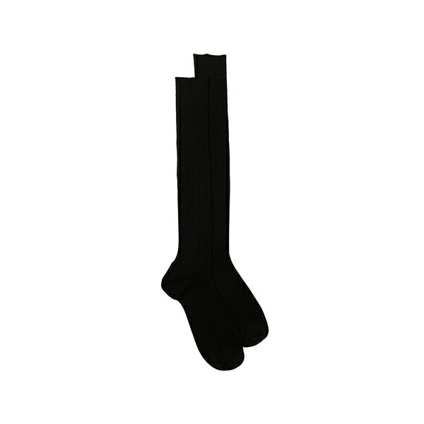 ゼニア メンズ ソックス アンダー御召しもの Cotton socks Brown