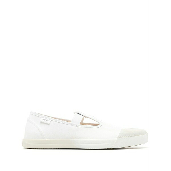 マルタンマルジェラ メンズ スニーカー シューズ On the deck tabi sneakers White|asty