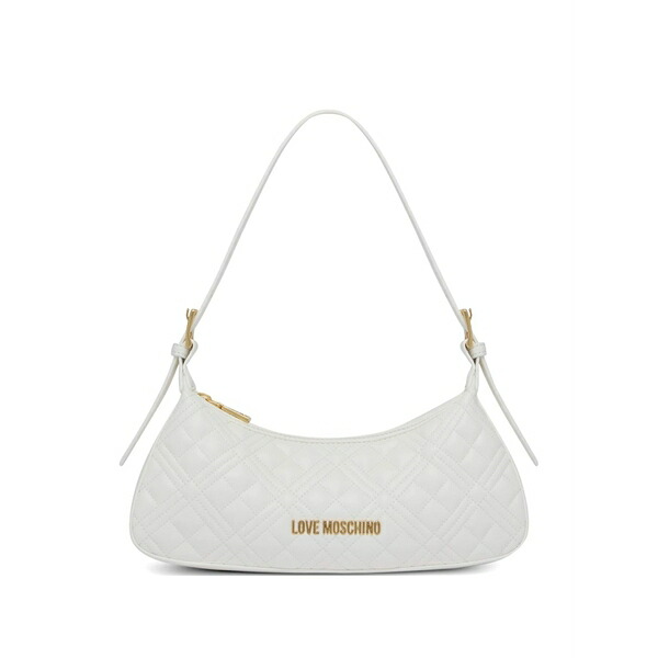 ラブ モスキーノ レディース ショルダーバッグ バッグ Quilted shoulder bag White|asty
