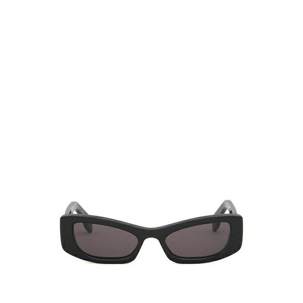 マルニ レディース サングラス&アイウェア アクセサリー Nyami rectangular butterfly sunglasses Black|asty