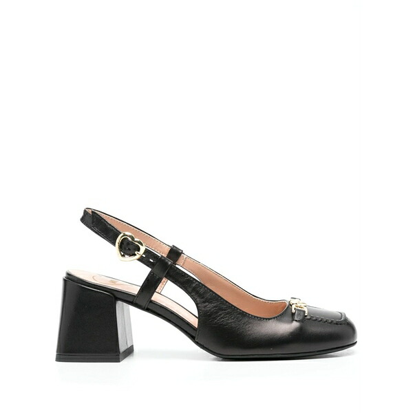 優しいこと モスキーノ レディース パンプス シューズ 70粍 love chain pumps Black