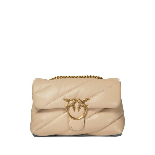 ピンコ レディース ショルダーバッグ 御徒面子 Love birds shoulder bag Neutrals