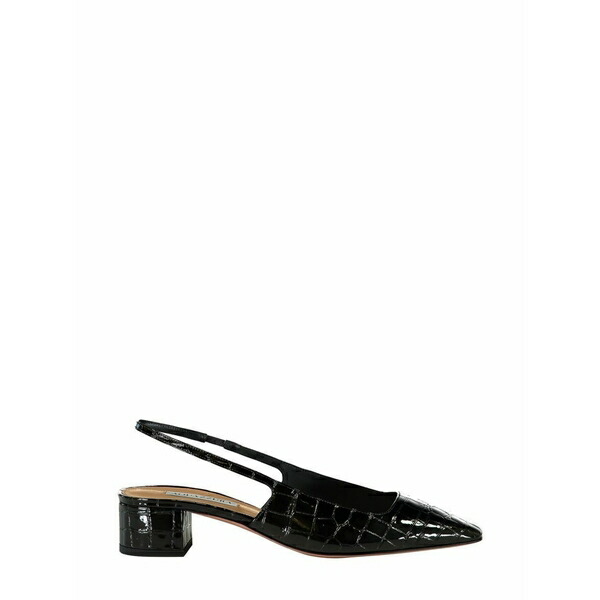 アクアズーラ レディース パンプス シューズ 35粍 ginza slingback pumps Black