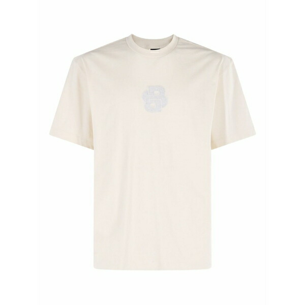 主任者 メンズ プルオーバー トップス Appliqu茫漏 t-shirt Neutrals