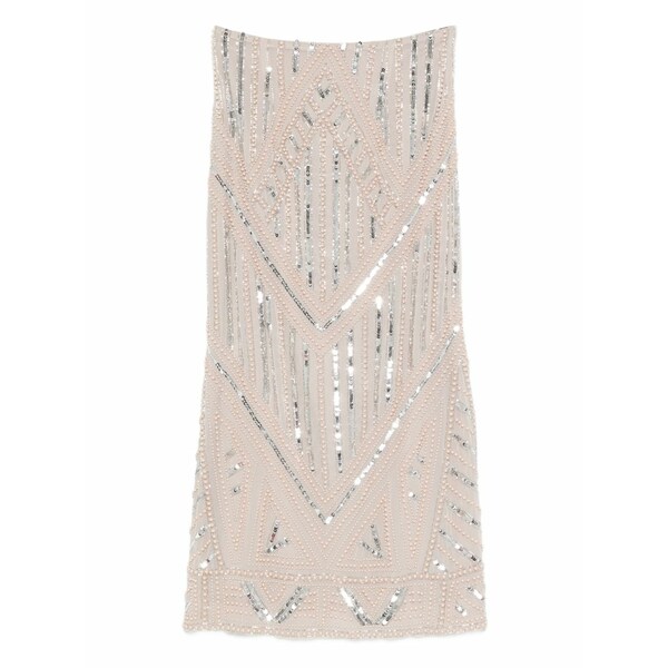 フォルテ フォルテ レディース スカート ボトムス Sequin-embellished geometric skirt Grey｜asty 102,740円