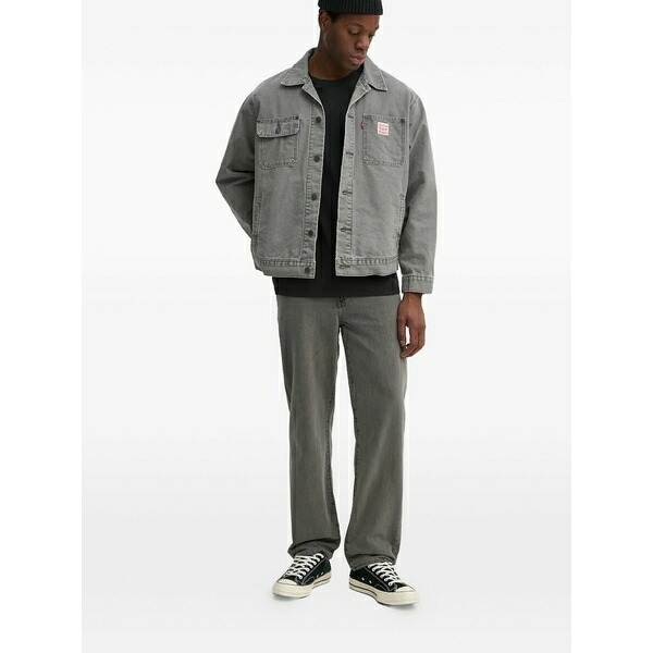 リーバイス メンズ デニムパンツ ボトムス 568 loose-fit jeans Grey｜asty