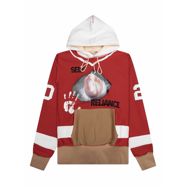 アドバイザリー ボード クリスタルズ メンズ パーカー・スウェットシャツ アウター Birthstone hoodie Red