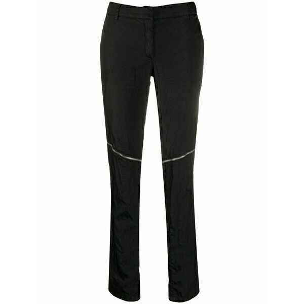 1017 アリクス 9 エスエム レディース カジュアルパンツ ボトムス Front zipped skinny trousers Black｜asty 49,680円