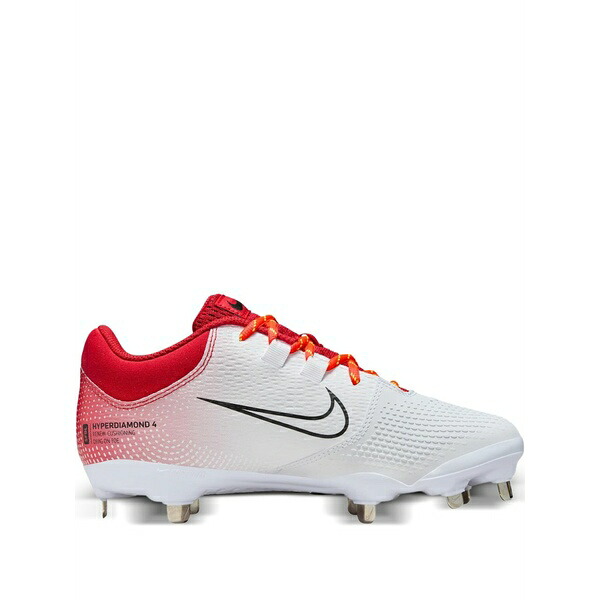 ナイキ レディース スニーカー シューズ Hyperdiamond 4 pro \"university red /white\"" sneakers White"