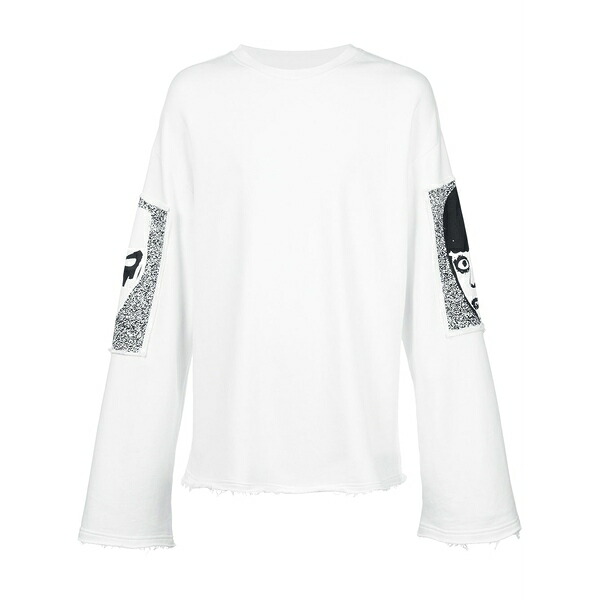 ハクーラ メンズ パーカー・スウェットシャツ アウター They're here sweatshirt White|asty