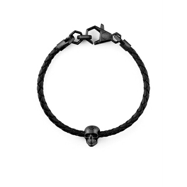 フィリップ飾り気の無い メンズ ブレスレット・バングル・アンクレット 付属物 Friendship bracelet Black ブレスレット-メンズジュエリー・アクセサリー-ジュエリー・アクセサリー