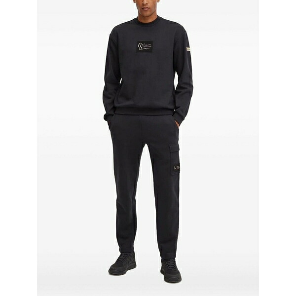 コロンビア メンズ パーカー・スウェットシャツ アウター Logo-patch crew-neck sweatshirt -|asty