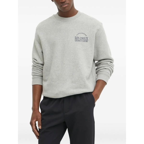 レ ドゥ メンズ パーカー・スウェットシャツ アウター Cotton sweatshirt Grey