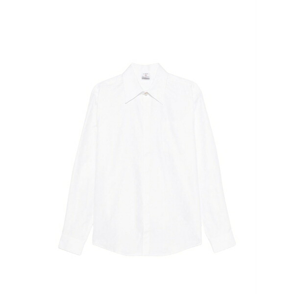 カサブランカ メンズ シャツ トップス Monogram shirt White|asty