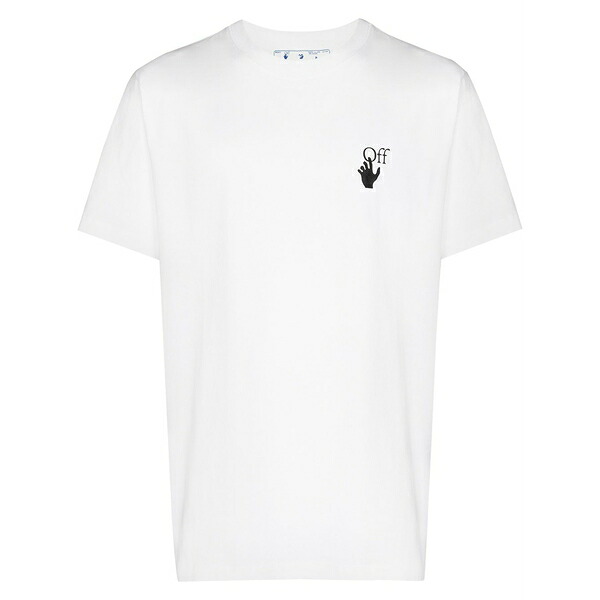 オフホワイト メンズ Tシャツ トップス Caravaggio painting cotton t-shirt White｜asty