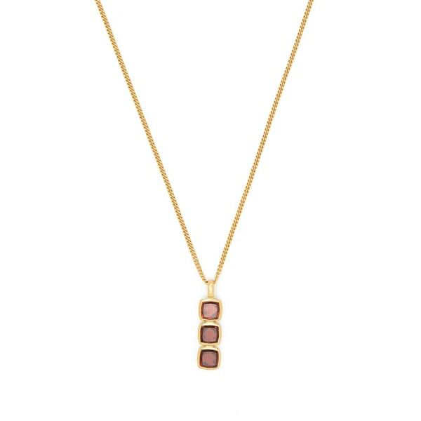 トム木材 メンズ 頸飾り・チョー鉄道車両 添え物 Mini cushion pendant necklace Gold