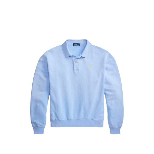 ラルフローレン レディース スポーツシャツ トップス Polo pony-embroidered polo shirt Blue