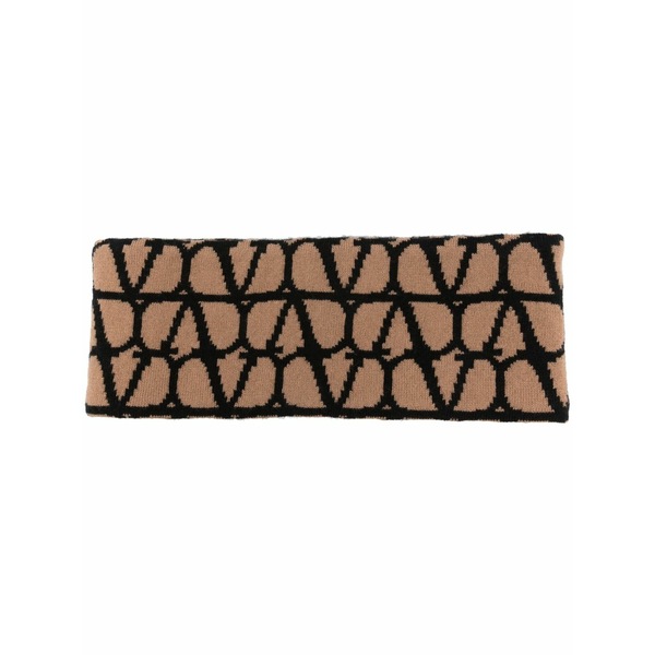 ヴァレンティノ ガラヴァーニ レディース えり巻き・袈裟・えり巻き 付属物 Vlogo cashmere scarf Brown