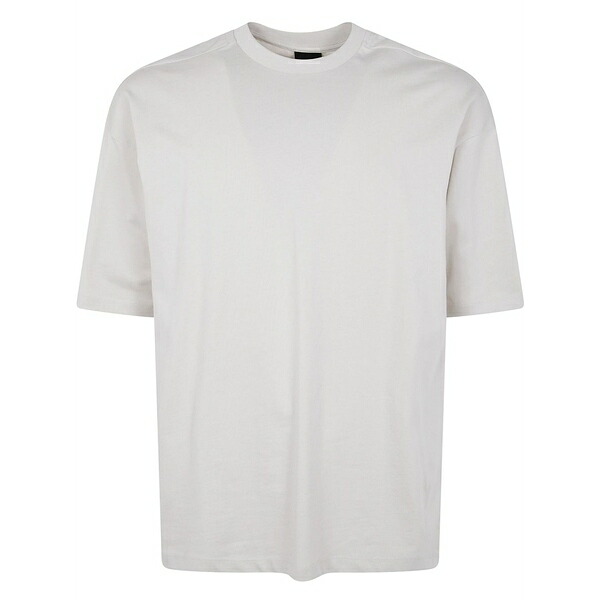 トム・Cr メンズ プルオーバー トップス Graphic-print cotton t-shirt Neutrals