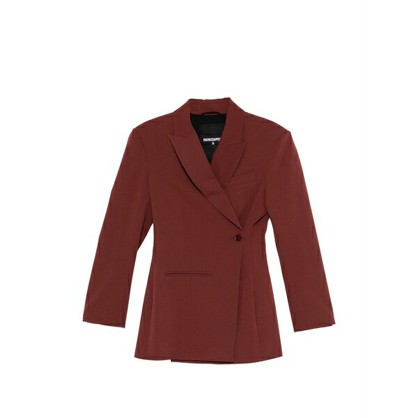 パトリツィア ペペ レディース 上衣＆上衣 アウター Wrap blazer Red