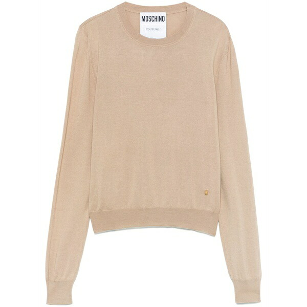モスキーノ レディース 編み物\u0026スウェーター アウター Fine-knit sweater   Brown