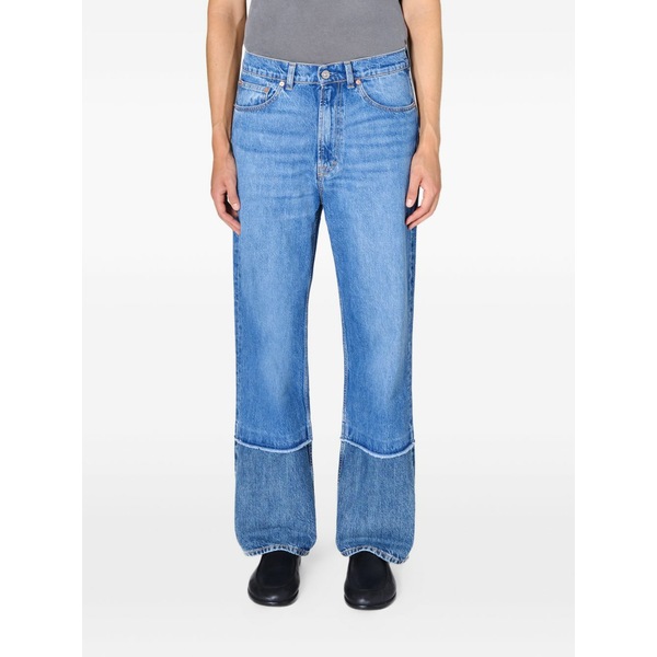 アワーレガシー レディース 心地よいズボン下 ボトムス Third cut shelly wash jeans Blue