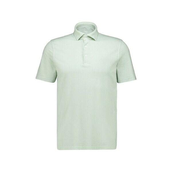 フェデーリ メンズ ポロシャツ トップス Ivy knitted polo shirt Green｜asty