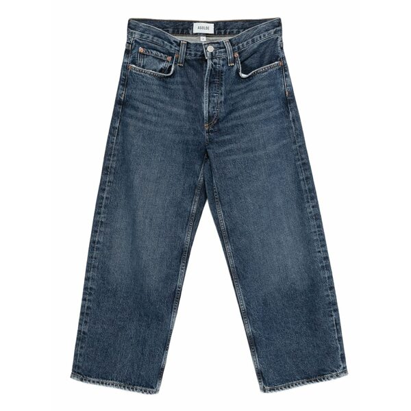 アゴルド レディース ジーンズズボン下 ボトムス Arc cropped jeans Blue