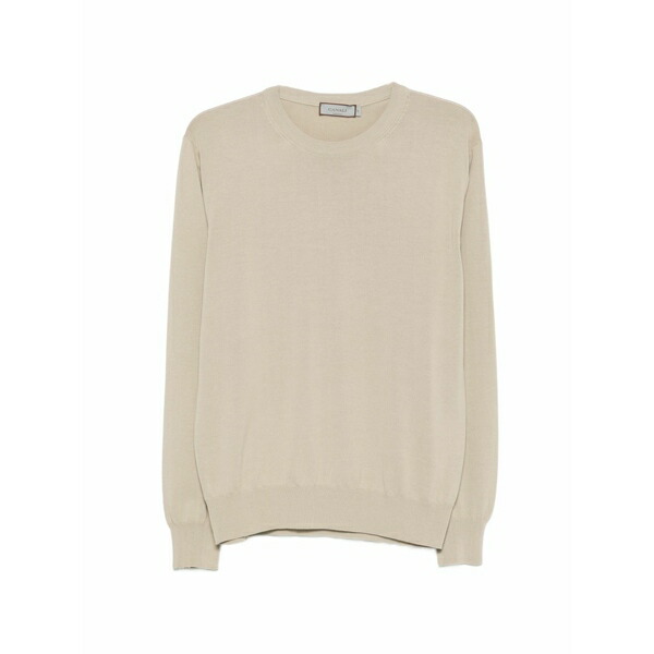 カナーリ メンズ 編み物\u0026ティーシャツ アウター Crew-neck sweater Neutrals