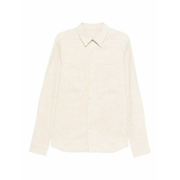 リックオウエンス メンズ ティーシャツ トップス Work long-sleeve shirt Neutrals