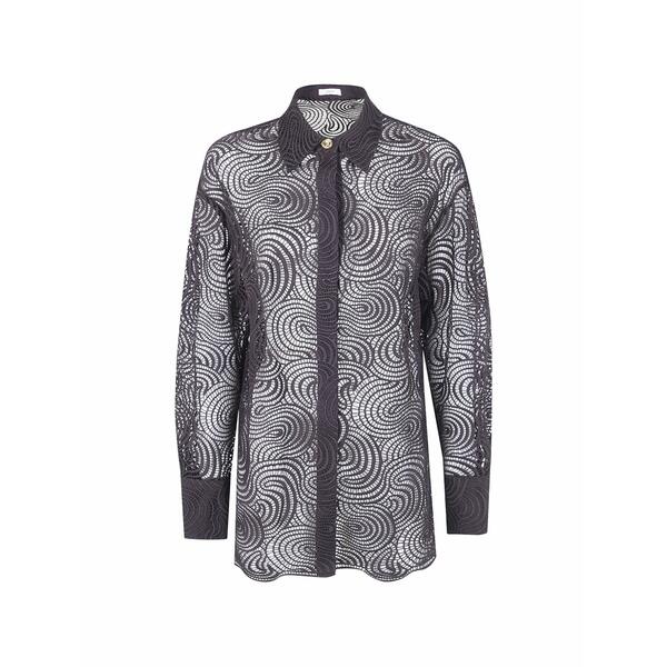 ジョセフ レディース プルオーバー トップス Nyla corded lacy shirt Brown