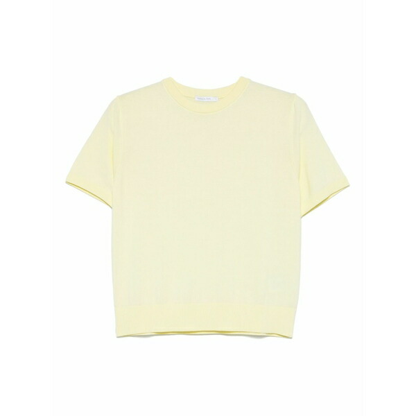 パトリツィア ペペ レディース ティーシャツ トップス Knitted t-shirt  Yellow