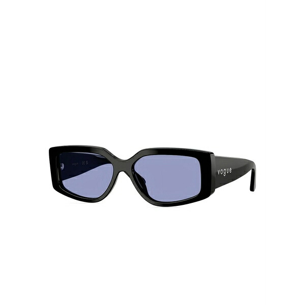 ヴォーグアイウェア レディース 黒眼鏡＆アイウェア 付属物 Geometric-frame sunglasses Black