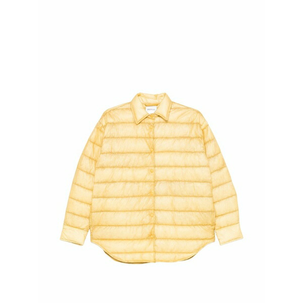 アスペジ レディース 上衣＆上衣 アウター Zinzula quilted jacket  Yellow