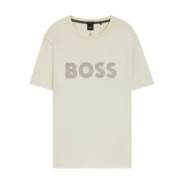 主任者 メンズ ティーシャツ トップス Logo-print cotton t-shirt Neutrals