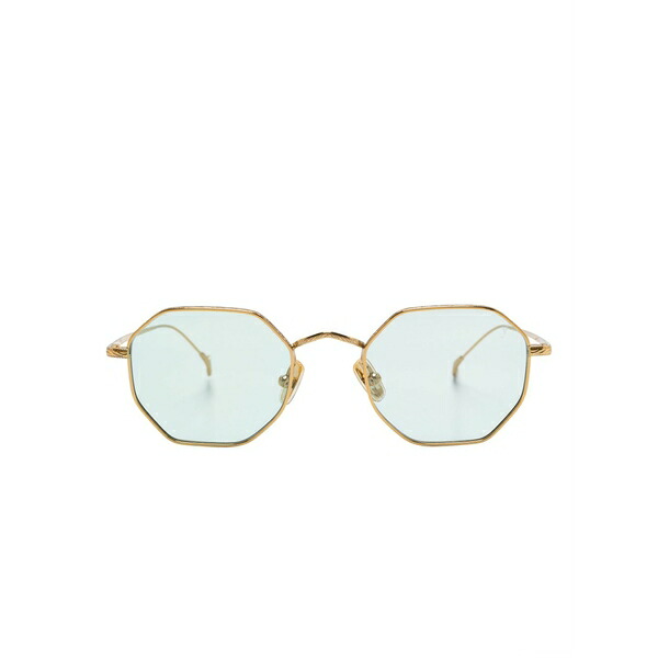 目玉ぺタイザー メンズ サングラス・アイウェア 添え物 Hort sunglasses Gold