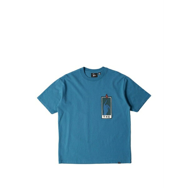 ﾊﾞｲﾊﾟｰﾗ メンズ ティーシャツ トップス Graphic-print t-shirt Blue