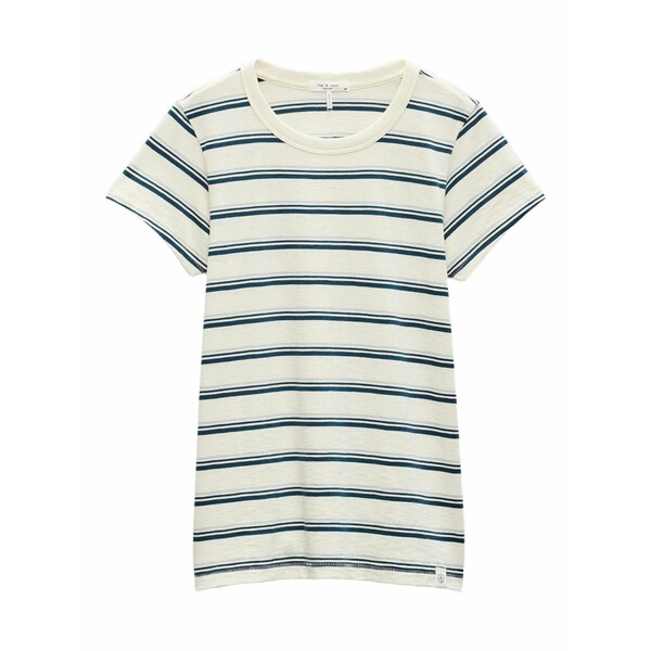 ラグアンドボーン レディース ティーシャツ トップス The slub t-shirt Blue