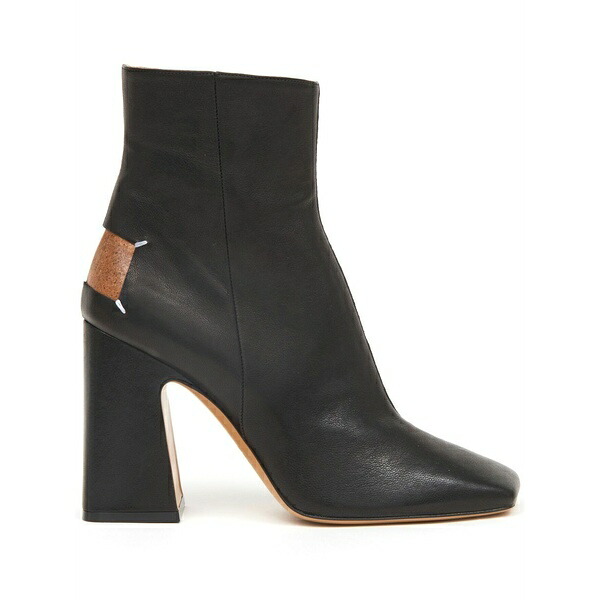 マルタンマルジェラ レディース ブーツ シューズ D￡cortiqu￡ 100粍 four-stitch ankle boots Black