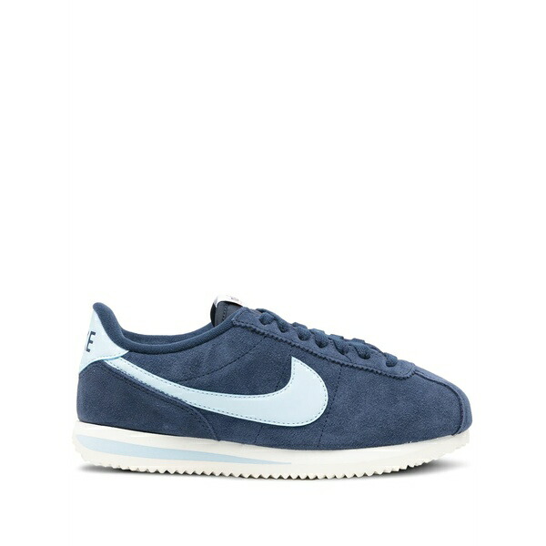 ナイキ メンズ スニーカー シューズ Cortez swoosh leather sneakers Blue